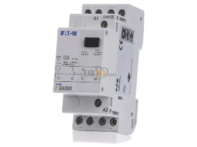 Front view Eaton Z-S24/2S2O Latching relay 24V AC 
