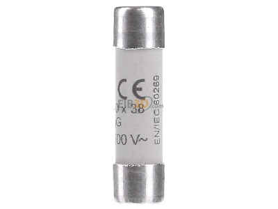 Back view Hager LF310G Cylindrical fuse 10x38 mm 10A 
