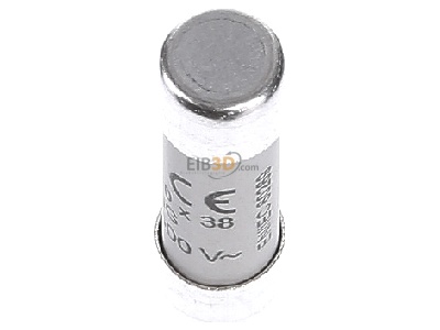 Top rear view Hager LF310G Cylindrical fuse 10x38 mm 10A 
