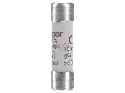 View on the right Hager LF325G Cylindrical fuse 10x38 mm 25A 
