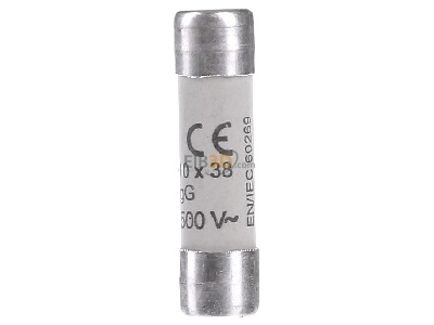 Back view Hager LF325G Cylindrical fuse 10x38 mm 25A 

