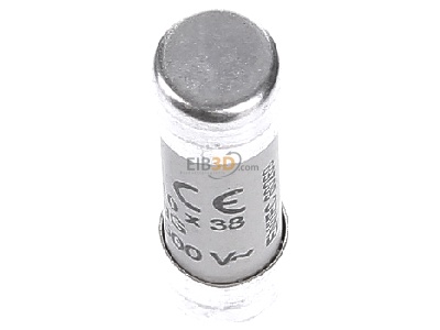 Top rear view Hager LF325G Cylindrical fuse 10x38 mm 25A 
