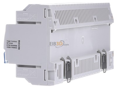 View on the right Hager TYA664BN Control module bus system 5...600W 
