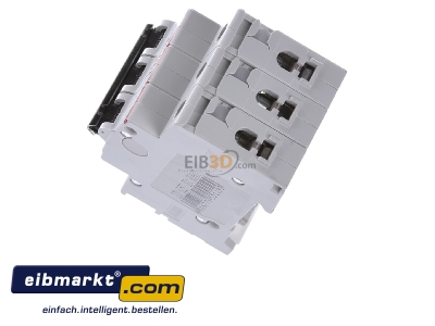 Ansicht oben rechts ABB Stotz S&J S203-K63 Sicherungsautomat K,6kA,63A,3P 