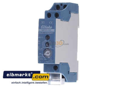 Front view Eltako NR12-001-3x230V Phase monitoring relay 230V
