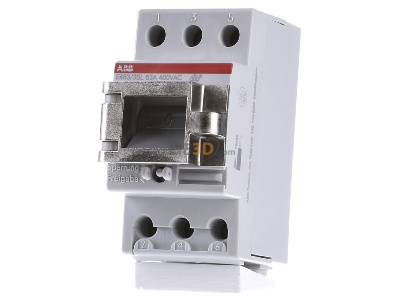 Front view ABB Stotz S&J E 463/3-SL Switch for distribution board 63A 
