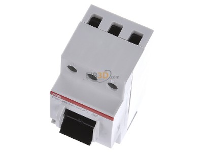 View up front ABB E 463/3-KB Switch for distribution board 63A 
