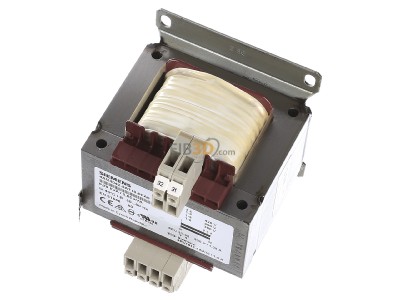 View up front Siemens 4AM4042-5AT10-0FA0 One-phase transformer 420V/230V 250VA 
