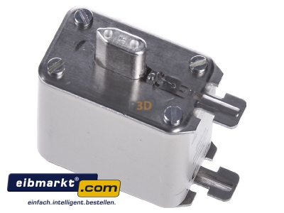 Ansicht oben links Siemens Indus.Sector 3NA3824-7 NH-Sicherungseinsatz G00 80A 500AC/250DCV 