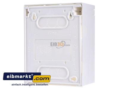 Back view Legrand (BT) 001306 Wall mounted distribution board 160mm
