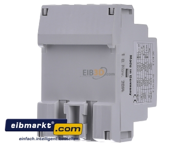 Back view Hager SK600 Group switch for distribution board 20A

