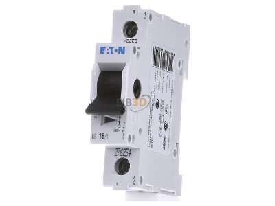 Front view Eaton IS-16/1 Switch for distribution board 16A 
