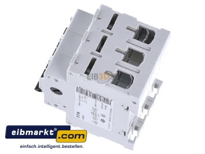 View top right Eaton (Installation) IS-40/3 Switch for distribution board 40A 

