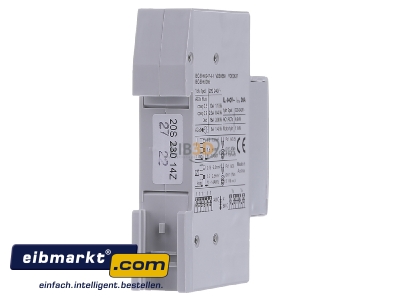 Ansicht hinten Doepke HS 20-20 230V/50HZ Schtz 2 Schlieer 