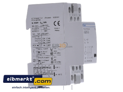 Ansicht links Doepke HS 20-31 230V/50HZ Schtz 3Schlieer,1ffner 