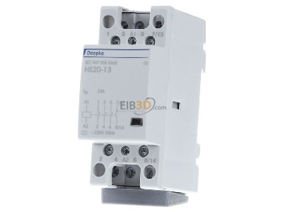 Frontansicht Doepke HS 20-13 230V/50HZ Sch�tz 1Schlie�er,3�ffner 