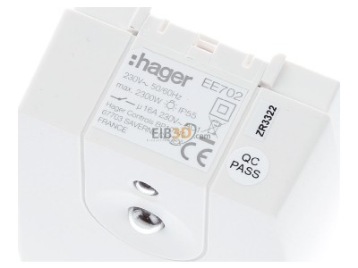 View up front Hager EE702 Twilight switch 2...1000lx 

