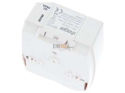 Top rear view Hager EE702 Twilight switch 2...1000lx 
