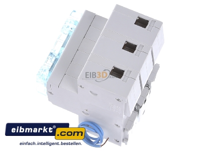 View top right Hager HTN363E Selective mains circuit breaker 3-p 63A
