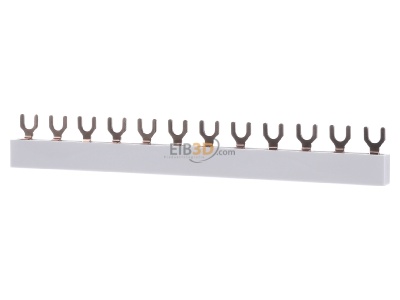 Back view Doepke EV-S G 3.12.120 Phase busbar 3-p 10mm 212mm 

