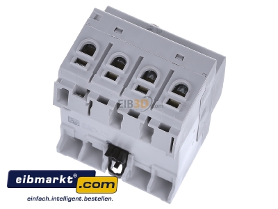 Top rear view ABB Stotz S&J F204A-25/0,03li Residual current breaker 4-p 25/0,03A - 
