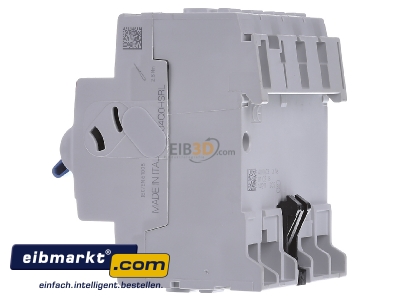 View on the right ABB Stotz S&J F 204A-40/0,03li Residual current breaker 4-p 40/0,03A
