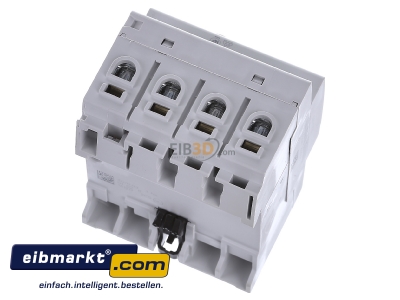 Top rear view ABB Stotz S&J F 204A-40/0,03li Residual current breaker 4-p 40/0,03A
