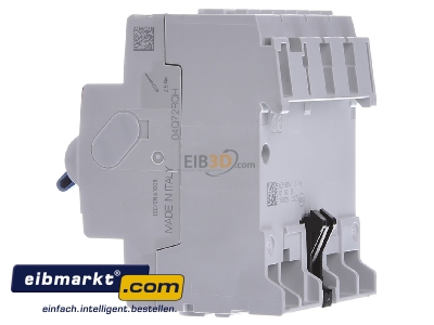 View on the right ABB Stotz S&J F 204A-63/0,03li Residual current breaker 4-p 63/0,03A 
