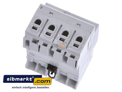 Top rear view ABB Stotz S&J F 204A-63/0,03li Residual current breaker 4-p 63/0,03A 
