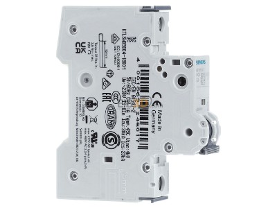 View on the left Siemens 5SY6103-7 Miniature circuit breaker 1-p C3A 
