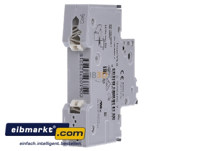 Back view Siemens Indus.Sector 5SY6106-7 Miniature circuit breaker 1-p C6A - 
