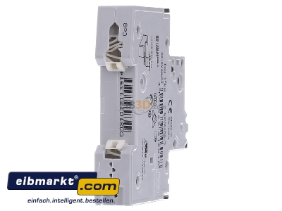 Ansicht hinten Siemens Indus.Sector 5SY6108-7 LS-Schalter C8A,1pol,T=70,6kA 