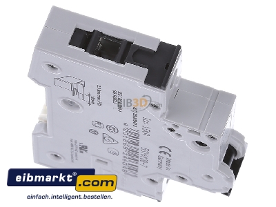 Ansicht oben links Siemens Indus.Sector 5SY6108-7 LS-Schalter C8A,1pol,T=70,6kA 