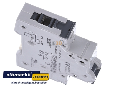 Ansicht oben links Siemens Indus.Sector 5SY6116-7 LS-Schalter C16A,1pol,T=70,6kA 