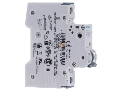View on the left Siemens 5SY6132-7 Miniature circuit breaker 1-p C32A 
