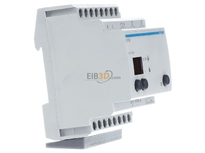 View on the left Hager EV108 Control unit for lighting control 
