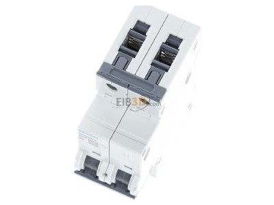 Ansicht oben vorne Siemens 5SY6206-6 LS-Schalter B6A,2pol,T=70,6kA 