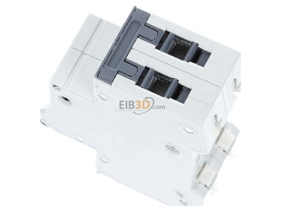 Ansicht oben rechts Siemens 5SY6206-6 LS-Schalter B6A,2pol,T=70,6kA 