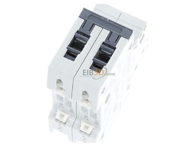 Ansicht oben hinten Siemens 5SY6206-6 LS-Schalter B6A,2pol,T=70,6kA 