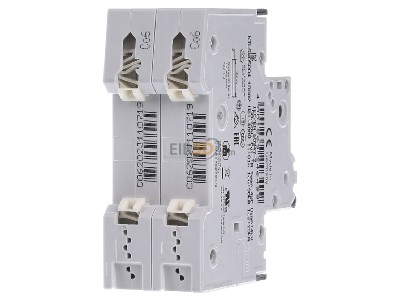 Ansicht hinten Siemens 5SY6206-7 LS-Schalter C6A,2pol,T=70,6kA 