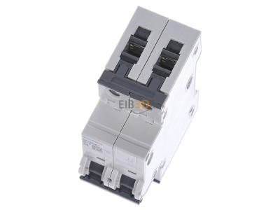 Ansicht oben vorne Siemens 5SY6206-7 LS-Schalter C6A,2pol,T=70,6kA 