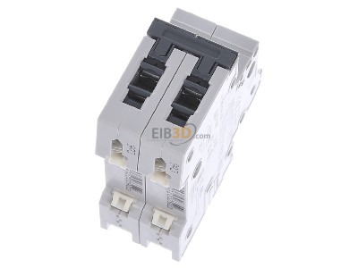Ansicht oben hinten Siemens 5SY6206-7 LS-Schalter C6A,2pol,T=70,6kA 
