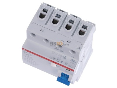 View up front ABB F204A-63/0,5 Residual current breaker 4-p 
