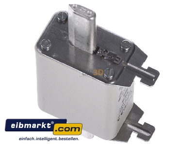 Ansicht oben links Siemens Indus.Sector 3NA3122 NH-Sicherungseinsatz G1 63A 500AC/440VDC 