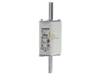 Frontansicht Siemens 3NA3130 NH-Sicherungseinsatz G1 100A 500AC/440VDC 