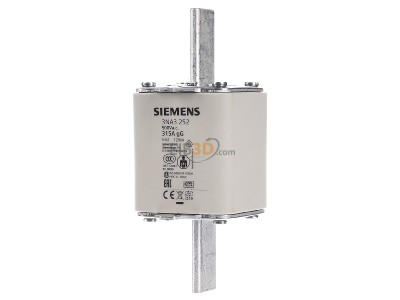 Frontansicht Siemens 3NA3252 NH-Sicherungseinsatz G2 315A 500AC/440VDC 