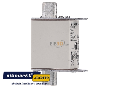 Ansicht links Siemens Indus.Sector 3NA3812 NH-Sicherungseinsatz G000 32A 500AC/250DC 
