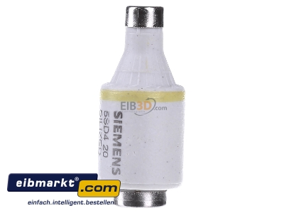 View on the right Siemens Indus.Sector 5SD420 Diazed fuse link DII 16A - 
