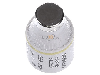 Ansicht oben vorne Siemens 5SD450 Silized-Sicherungseinsatz DIII E33 35A 