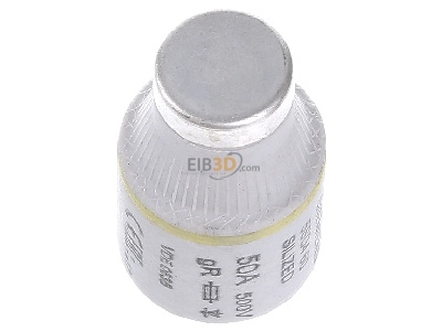View up front Siemens 5SD460 Diazed fuse link DIII 50A 
